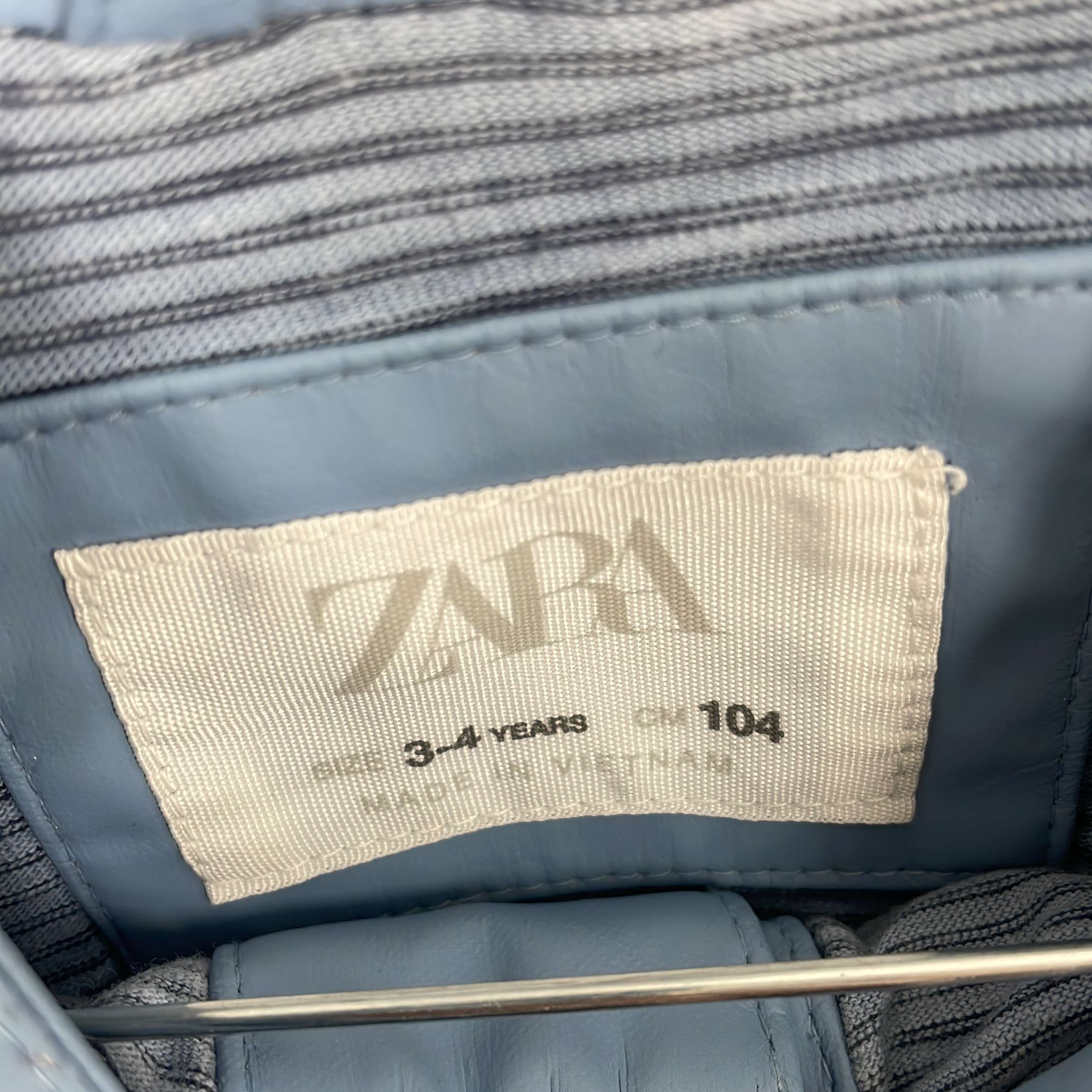 1-Manteau Zara Kids 3-4 Ans
