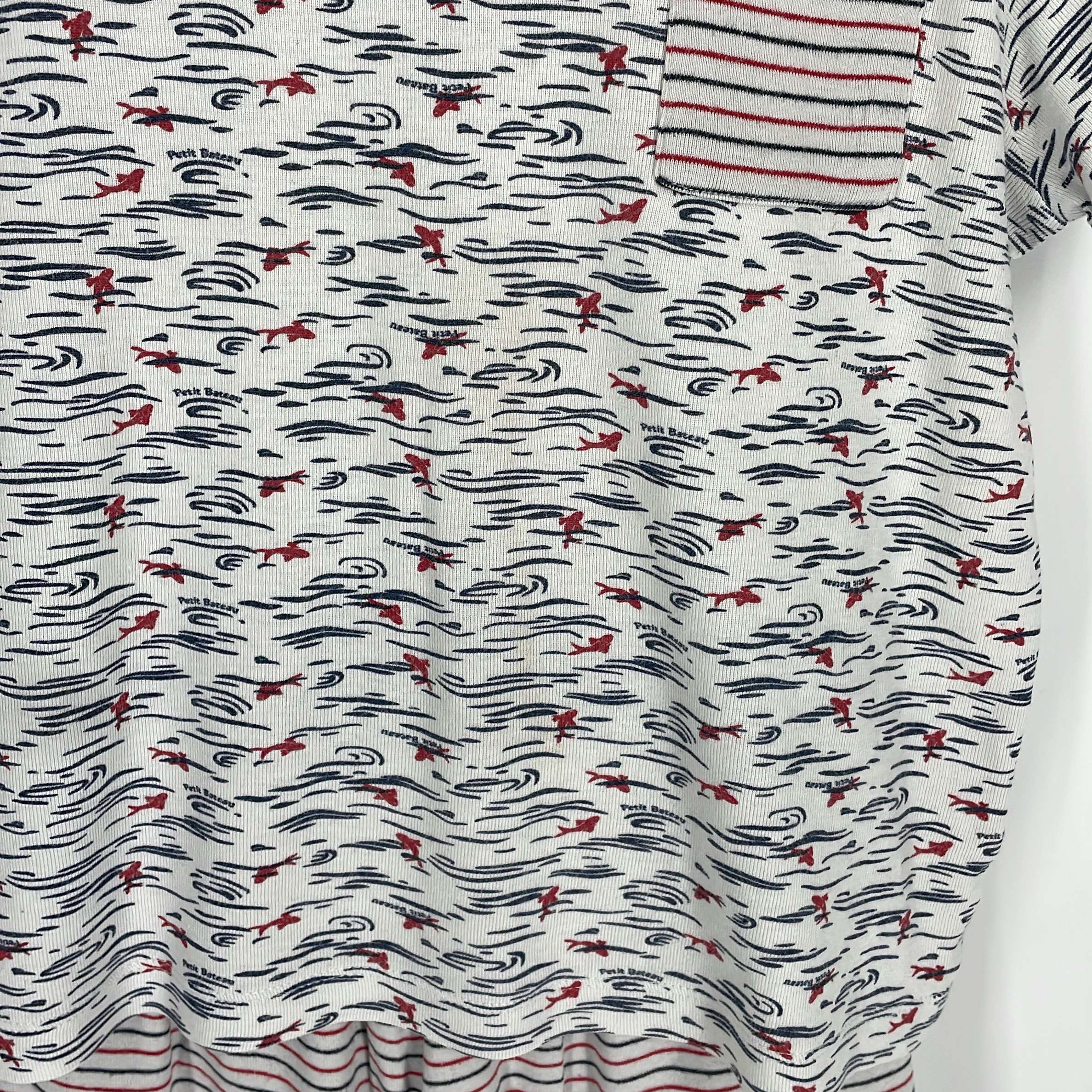 2-Ensemble Petit Bateau 8 ans