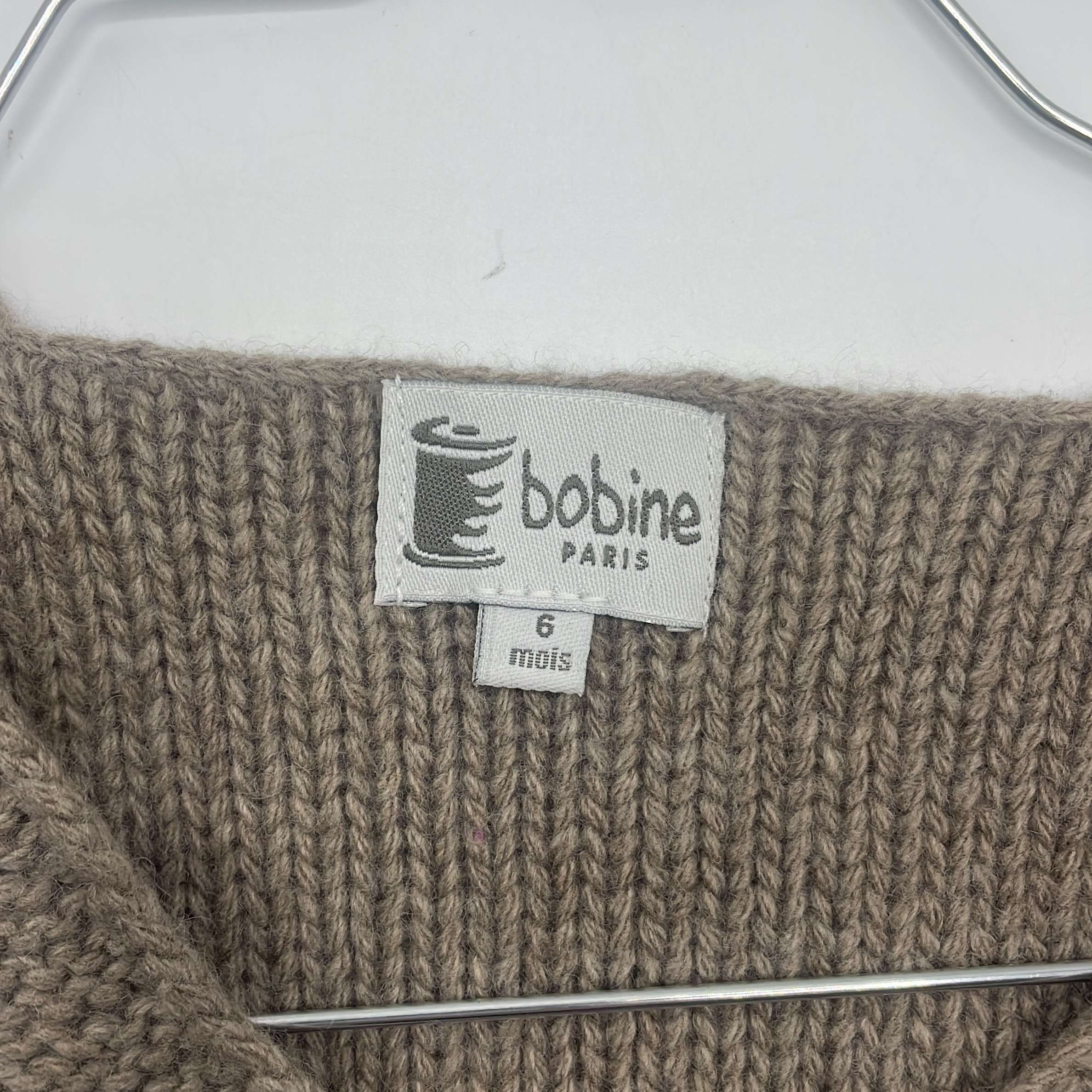 2-Gilet Bobine 6 mois