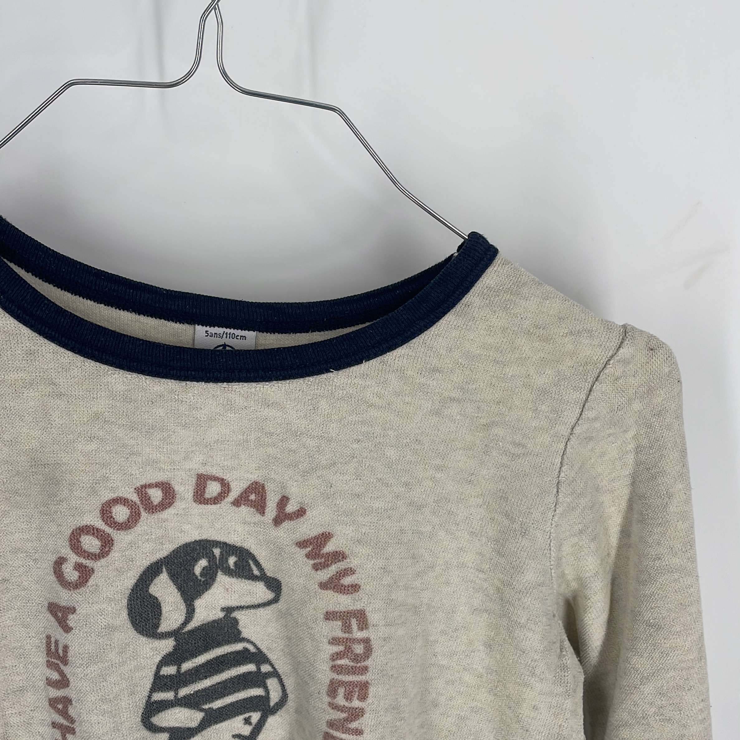 1-Pyjama long Petit Bateau 5 ans