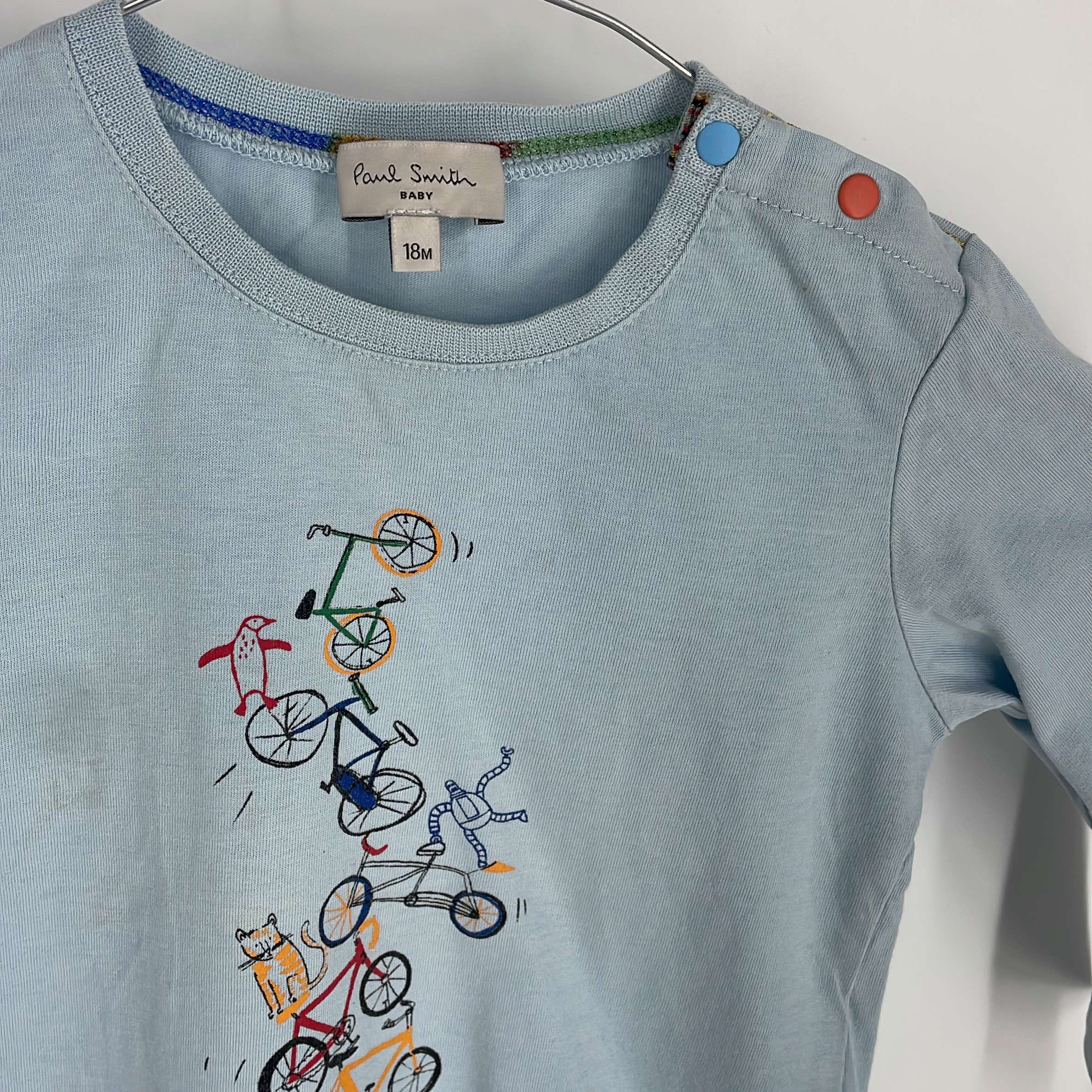 1-T-shirt manches longues Paul Smith 18 mois