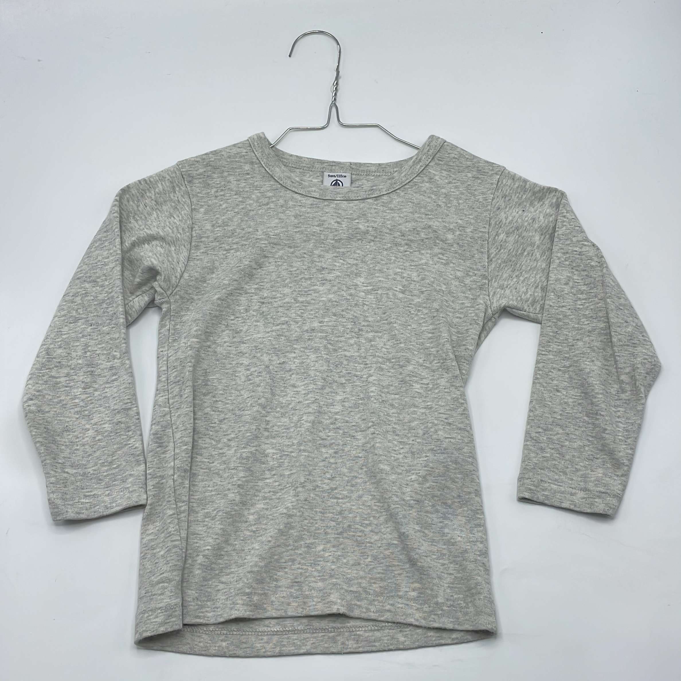 0-T-shirt manches longues Petit Bateau 5 ans