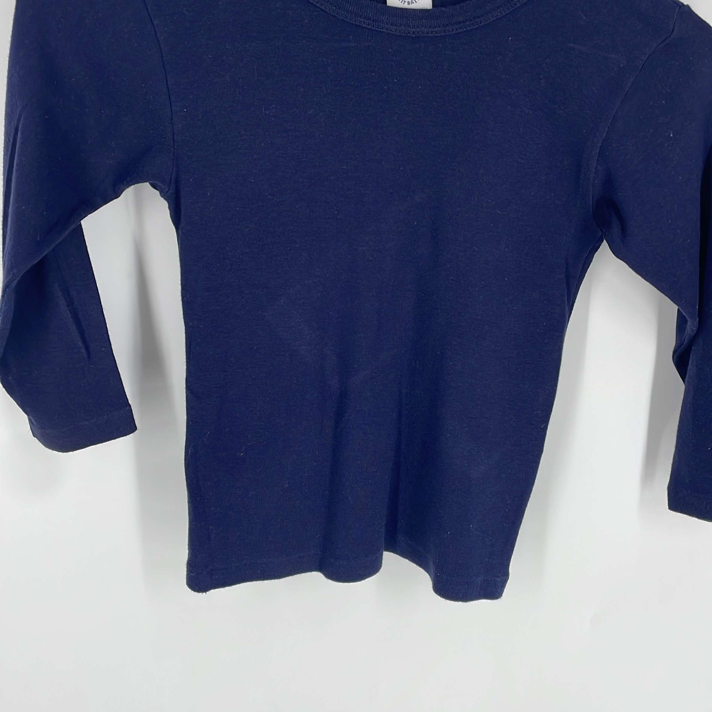 2-T-shirt manches longues Petit Bateau 5 ans