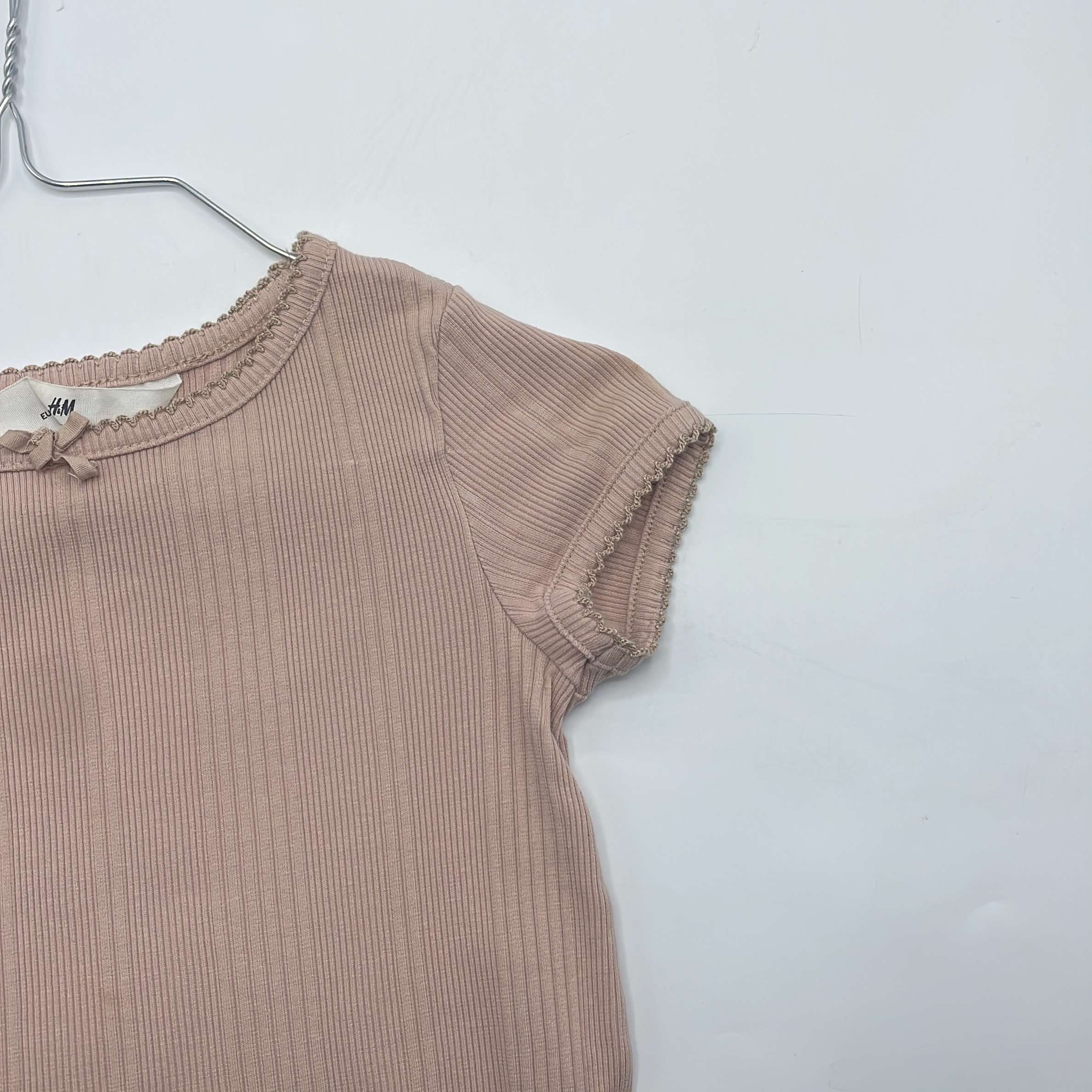 1-T-shirt manches courtes H&M 3-4 Ans