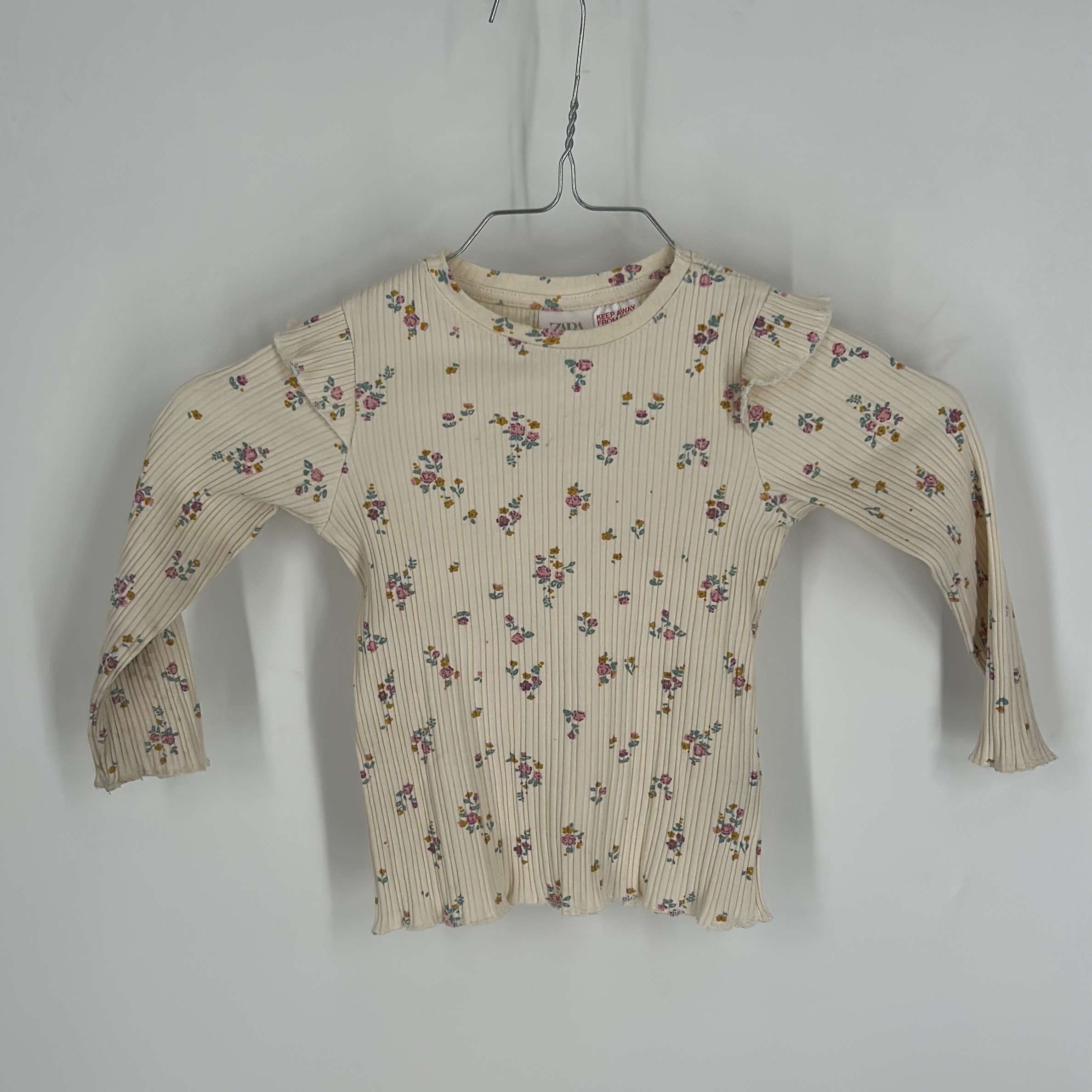 0-T-shirt manches longues Zara Baby 24 mois