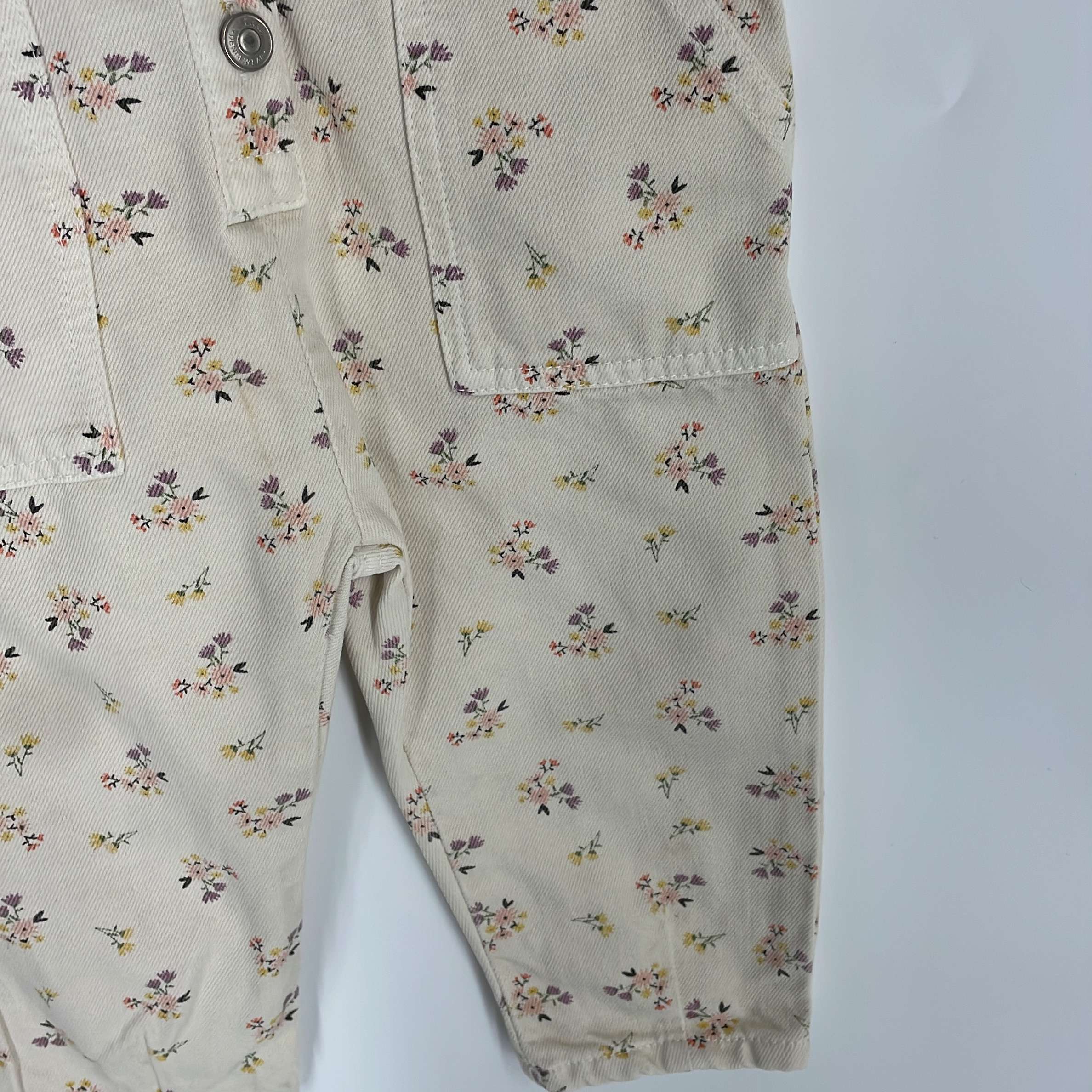 1-Salopette (courte) Zara Baby 18-24 Mois