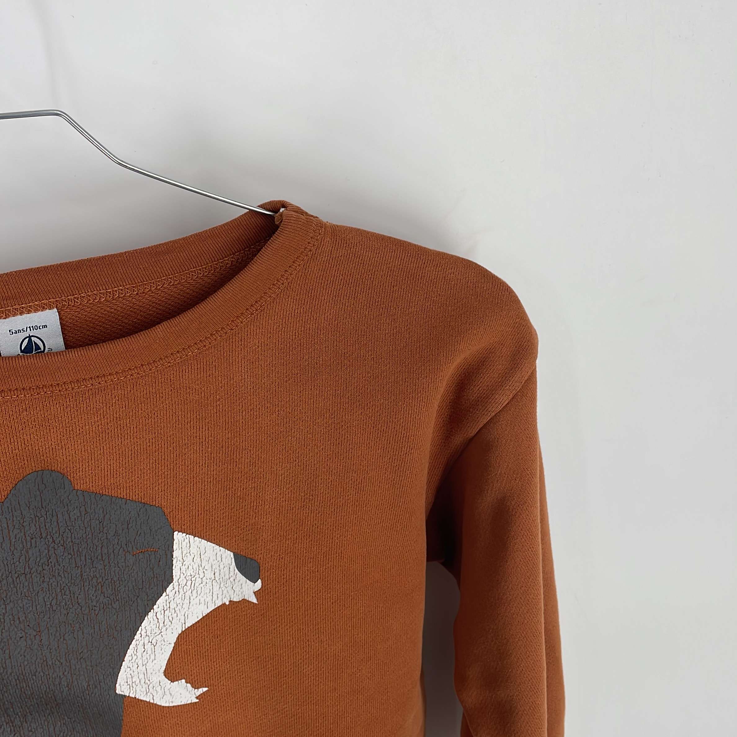 1-Sweat Petit Bateau 5 ans