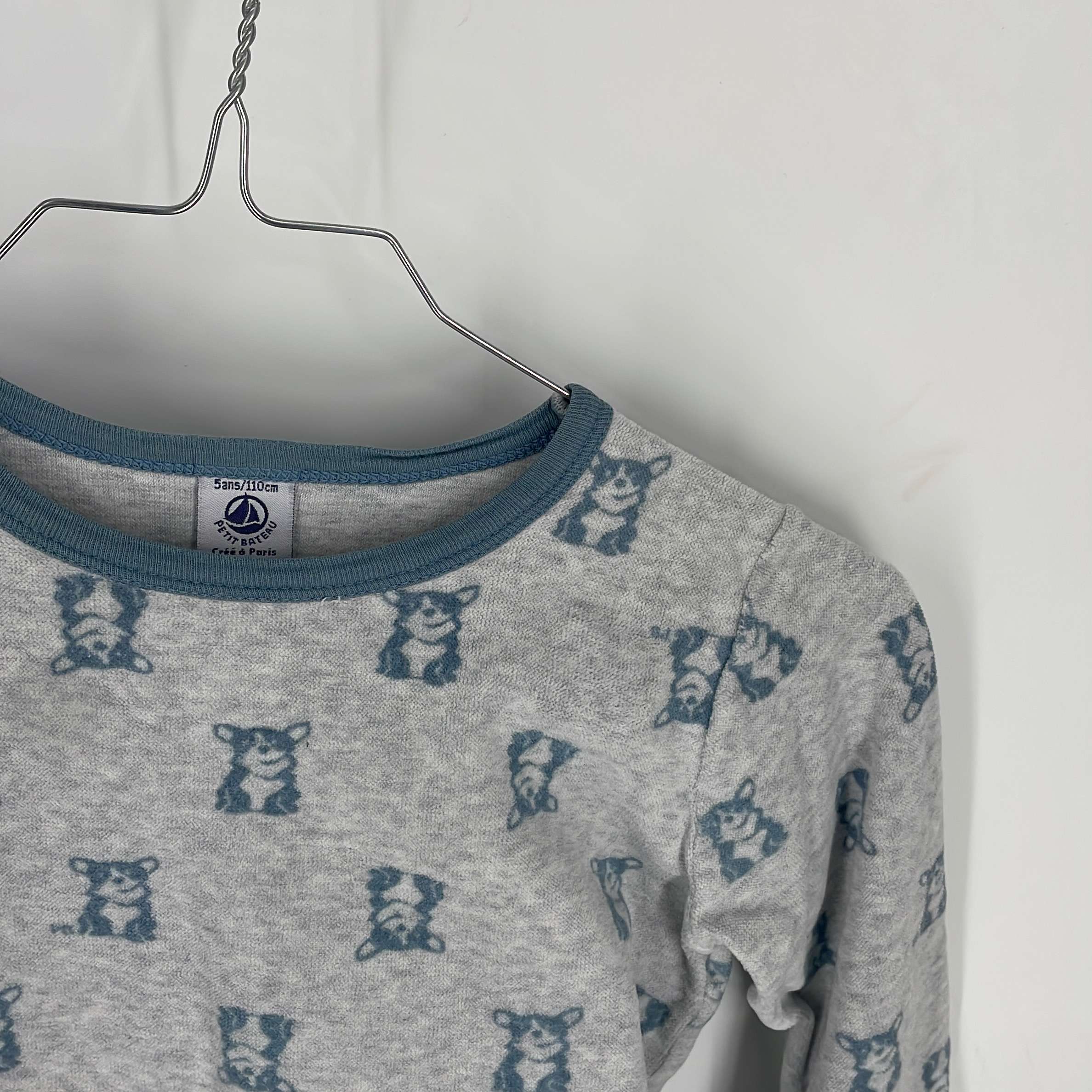 1-Pyjama long Petit Bateau 5 ans
