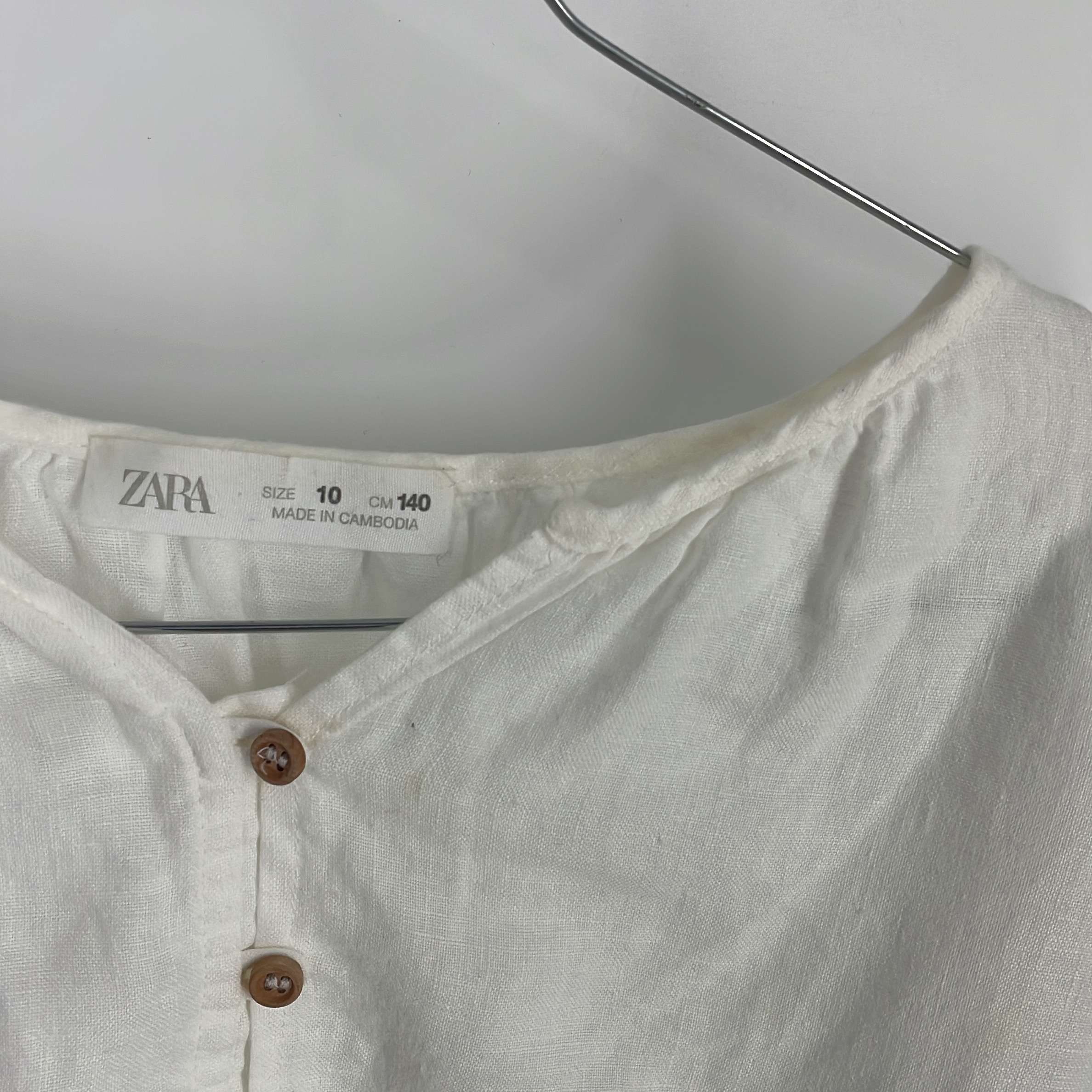 2-Chemise/blouse Zara Kids 10 ans