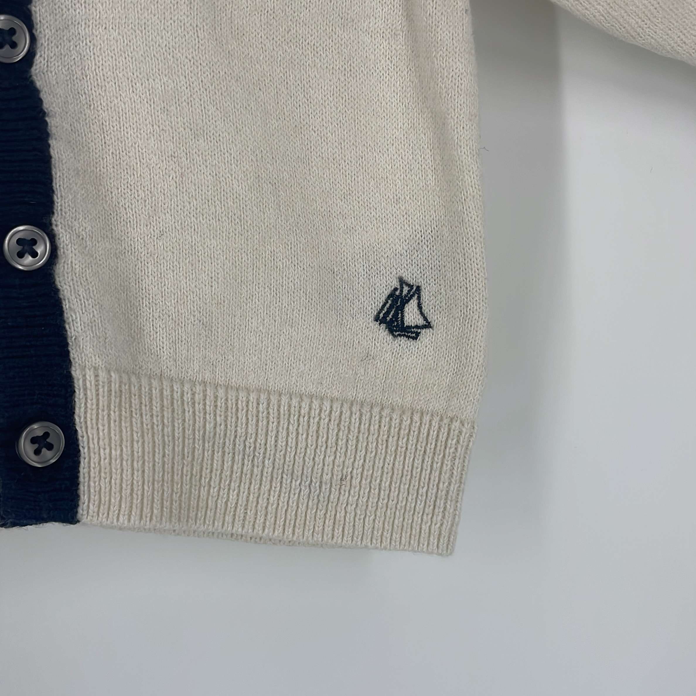 1-Gilet Petit Bateau 3 mois