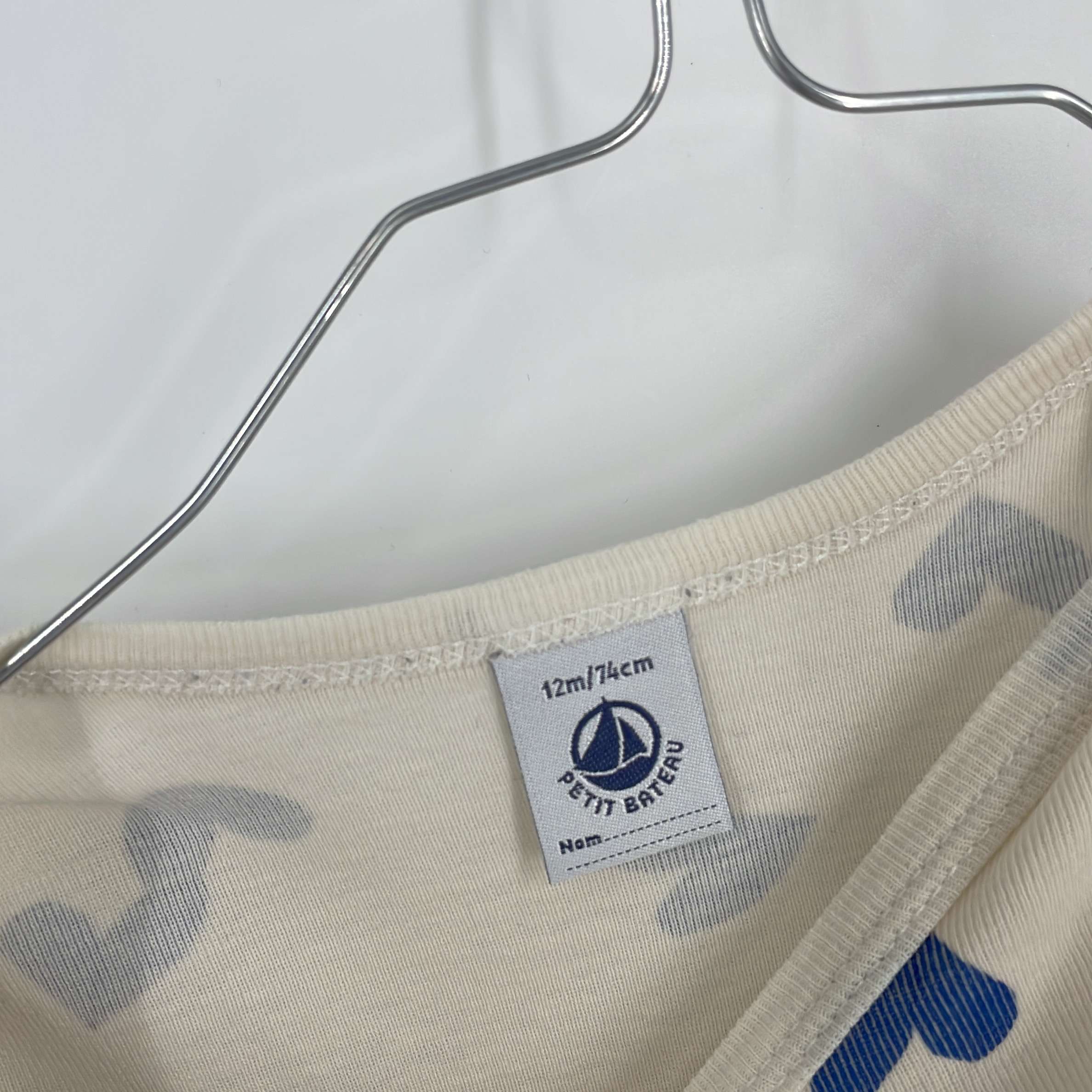 1-Body Petit Bateau 12 mois