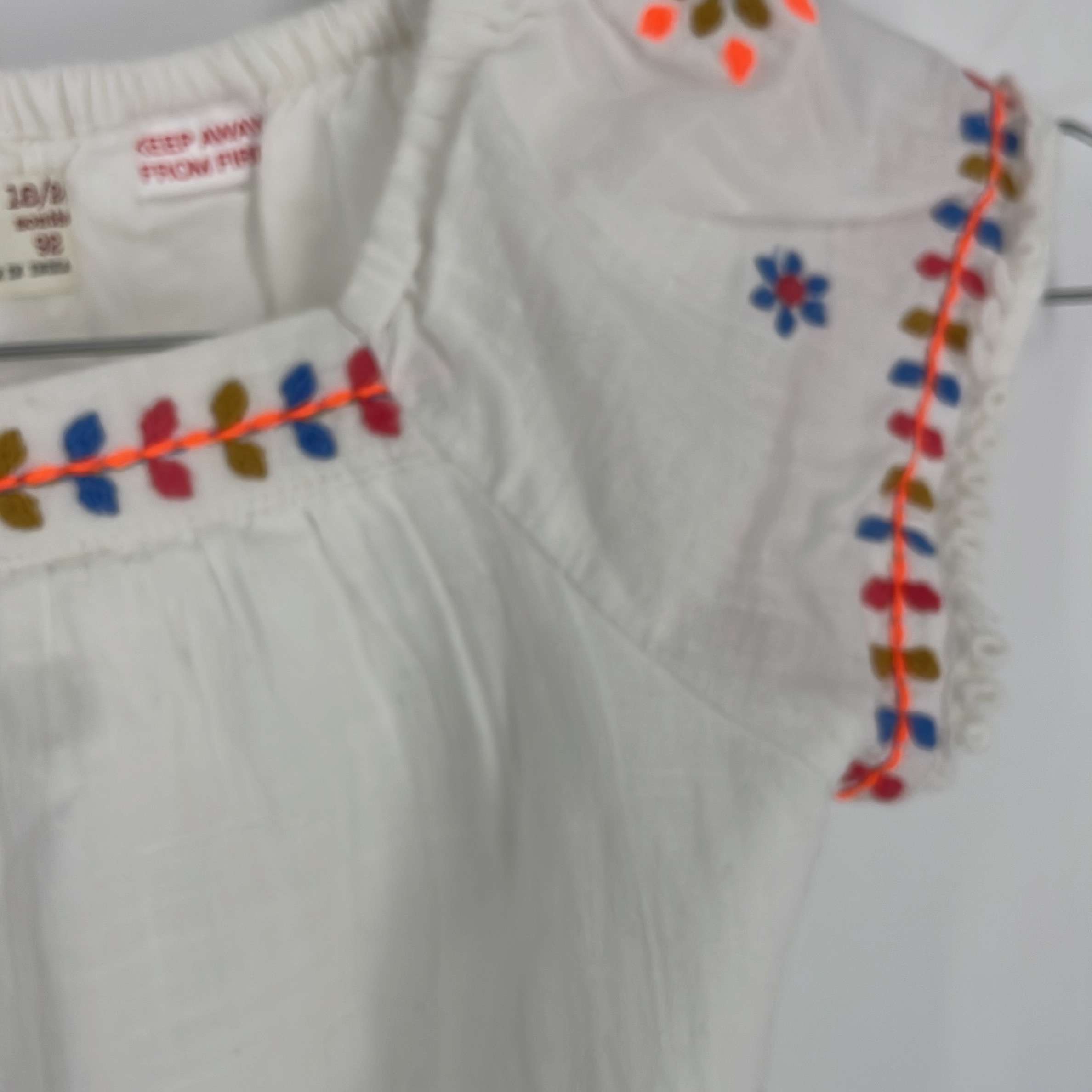 2-Chemise/blouse Zara Baby 18-24 Mois