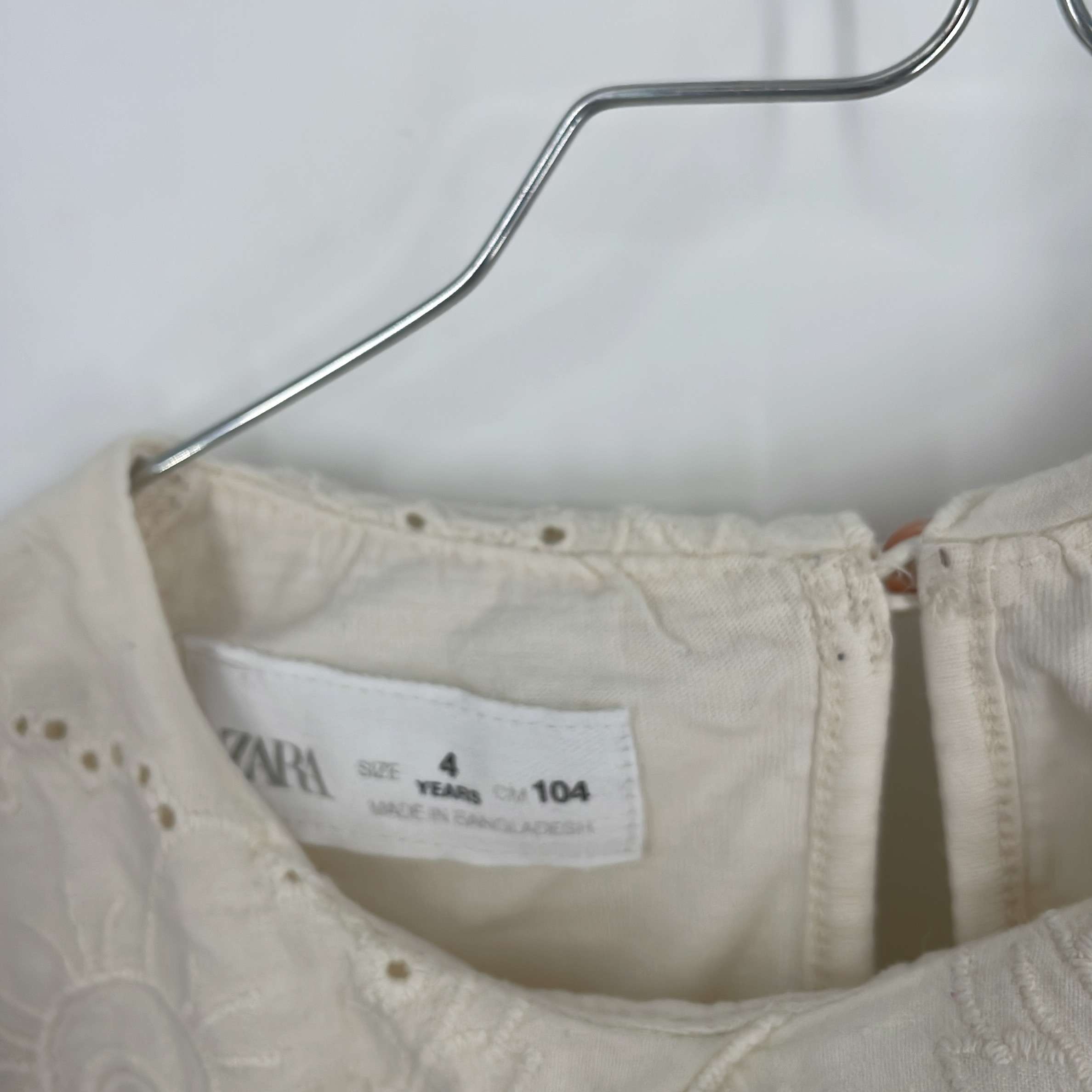 1-Chemise/blouse Zara Kids 4 ans
