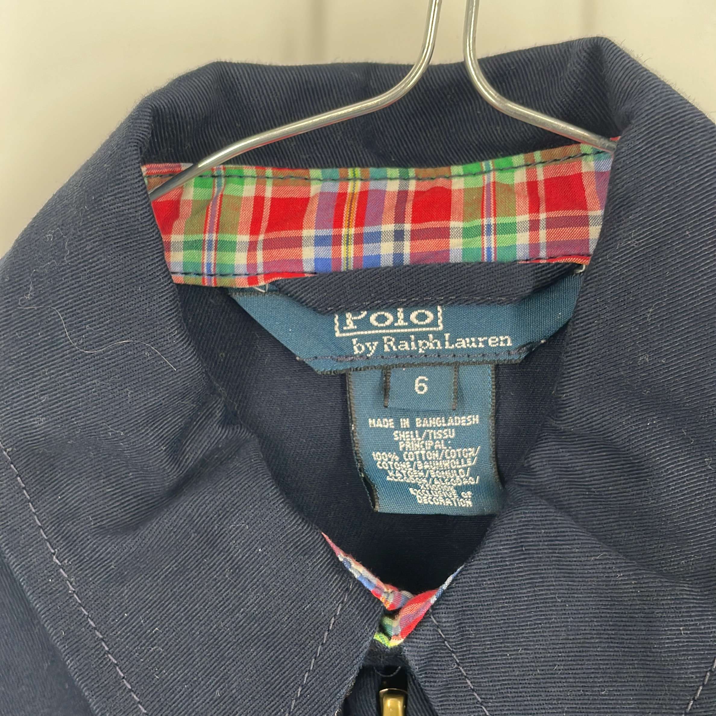 1-Manteau Ralph Lauren 6 ans