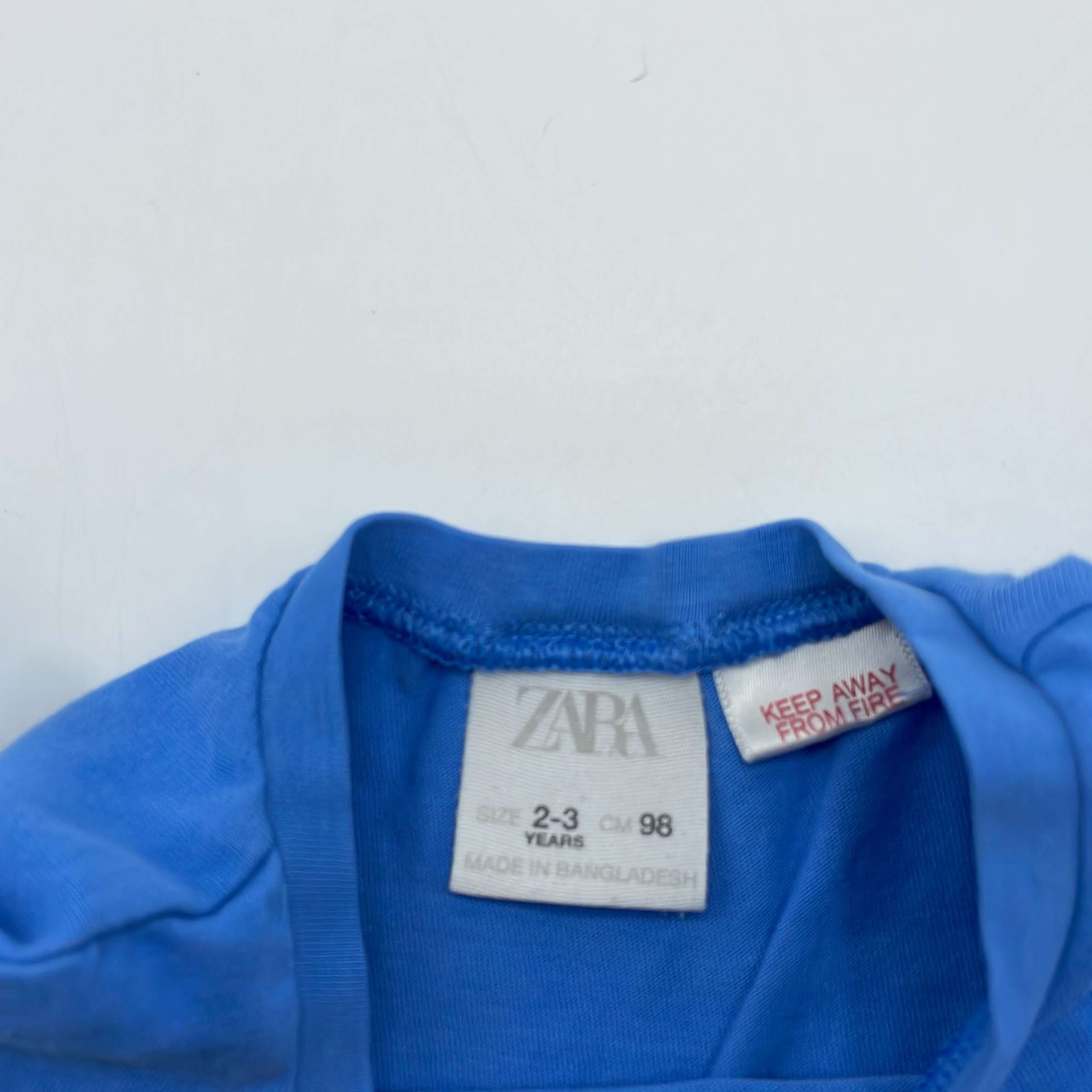 1-T-shirt manches courtes Zara Kids 24 Mois - 3 Ans