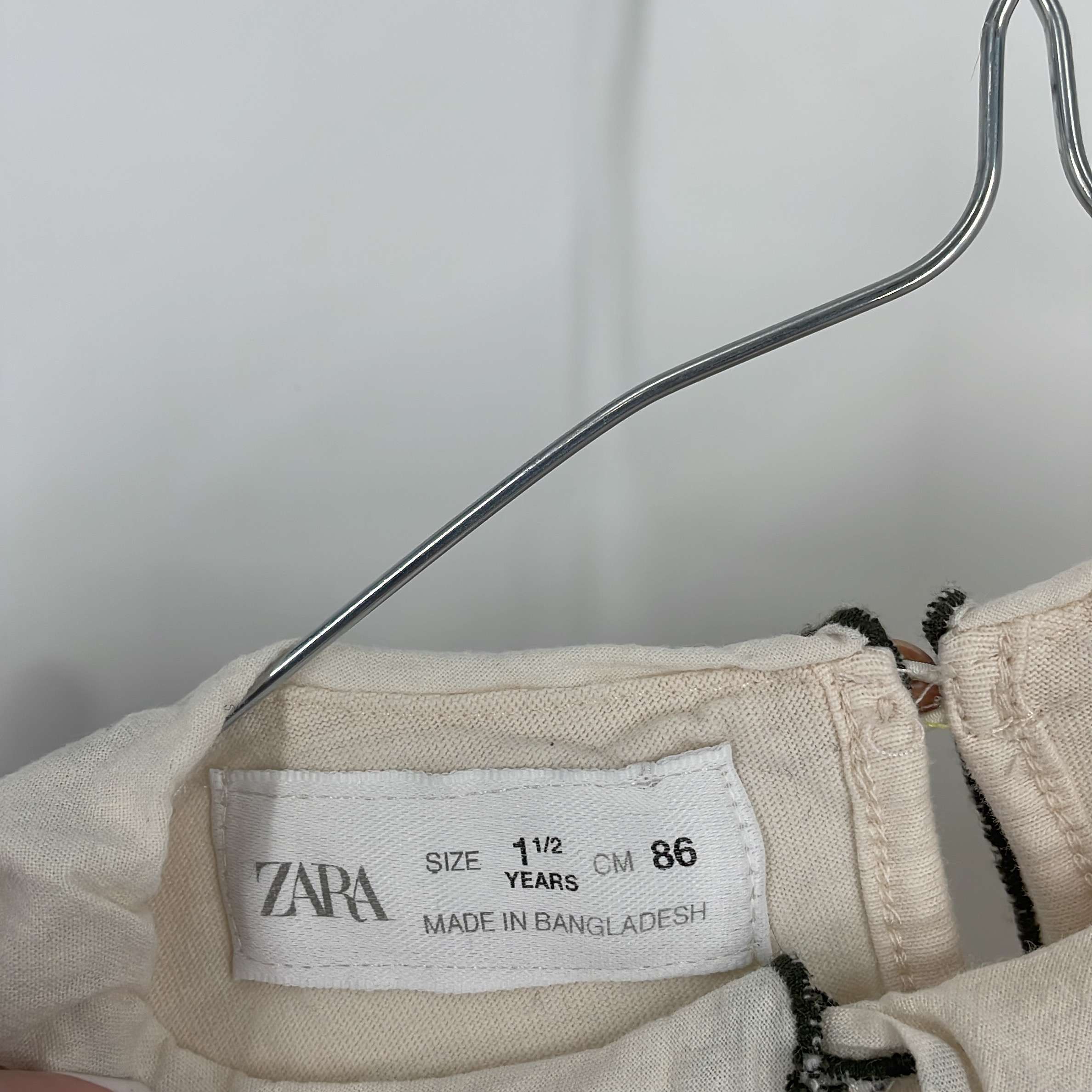 1-Chemise/blouse Zara Baby 18-24 Mois
