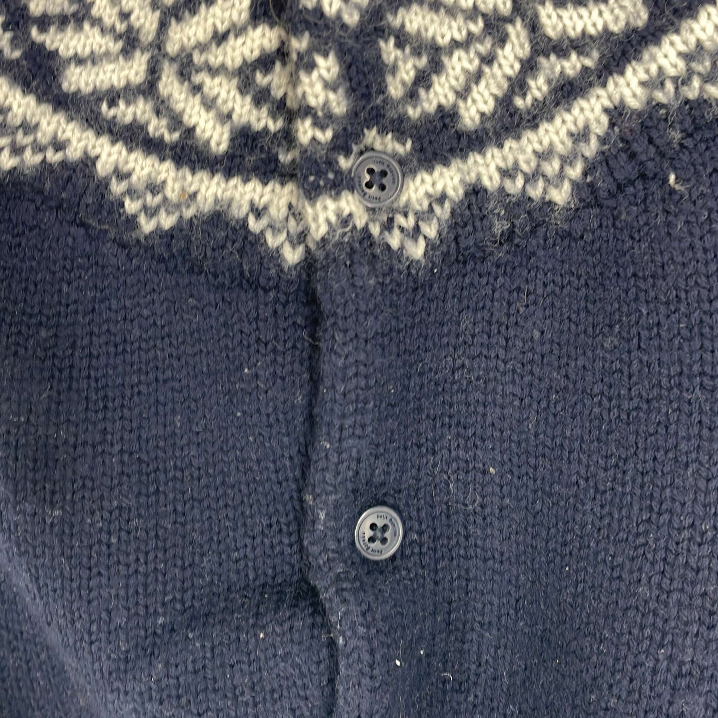2-Gilet Petit Bateau 6 mois