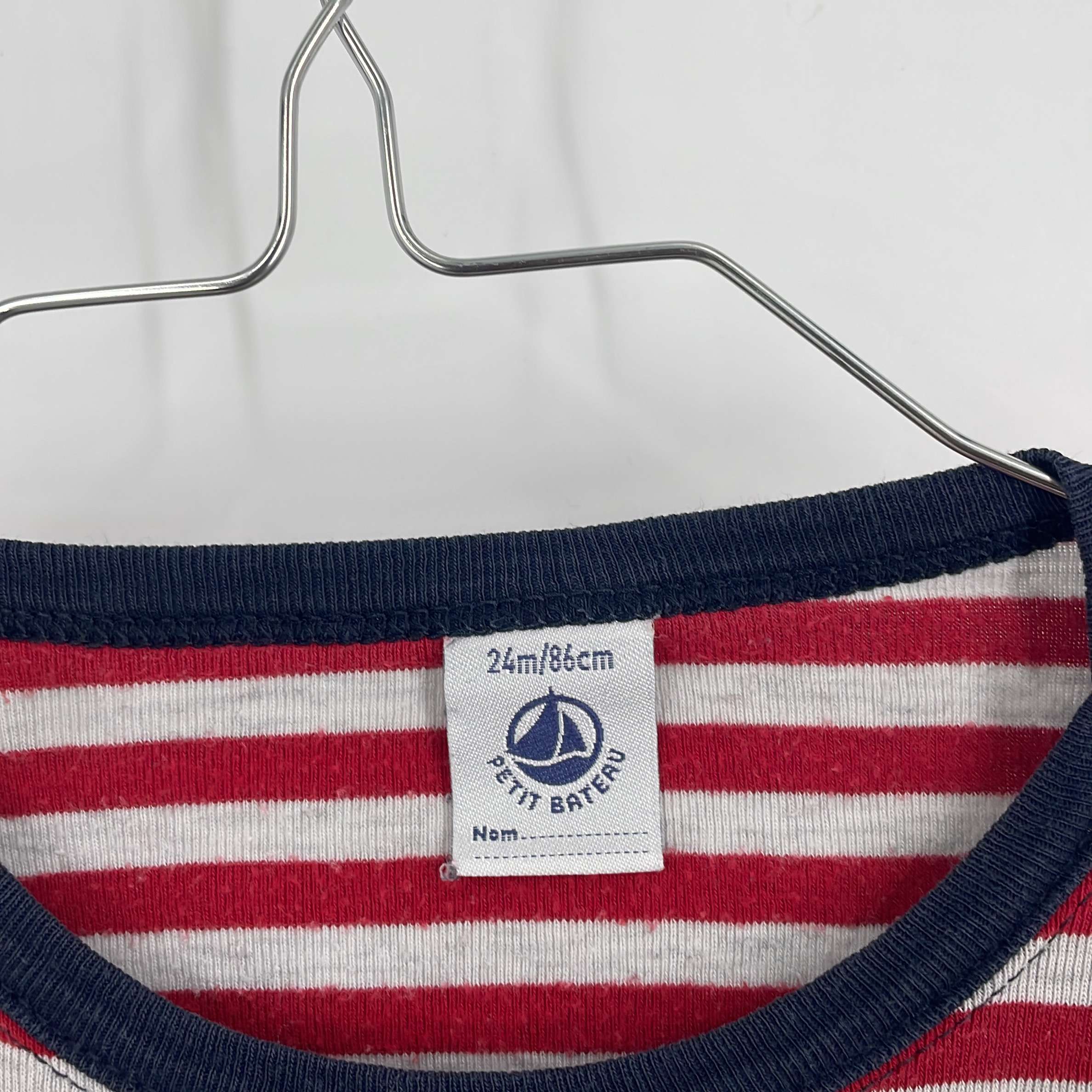 1-T-shirt manches longues Petit Bateau 24 mois