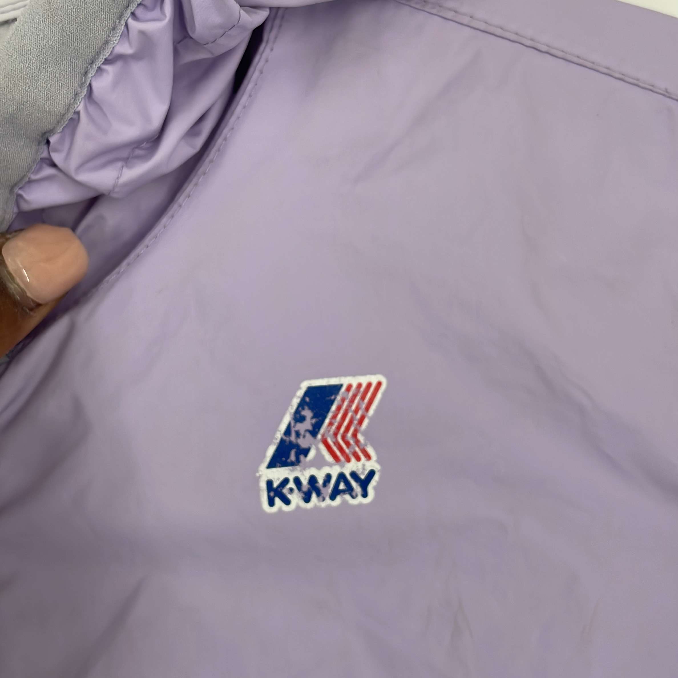 2-Coupe-vent K-Way 10 ans