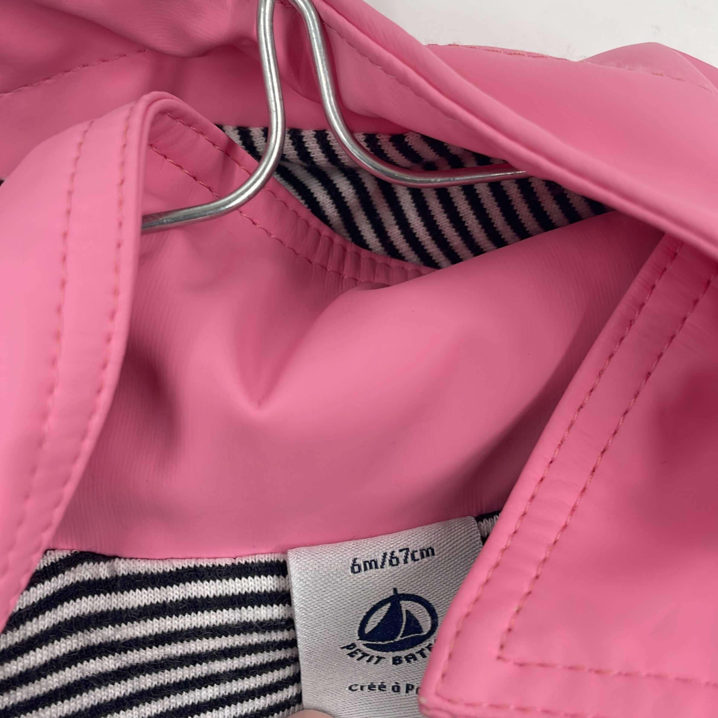 1-Veste/manteau Petit Bateau 6 mois