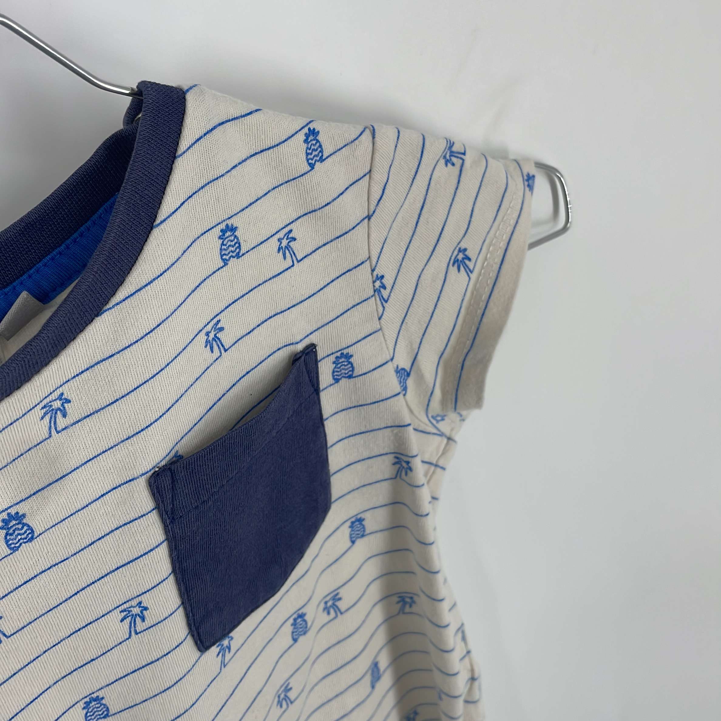 1-T-shirt manches courtes bel & bo 18 mois