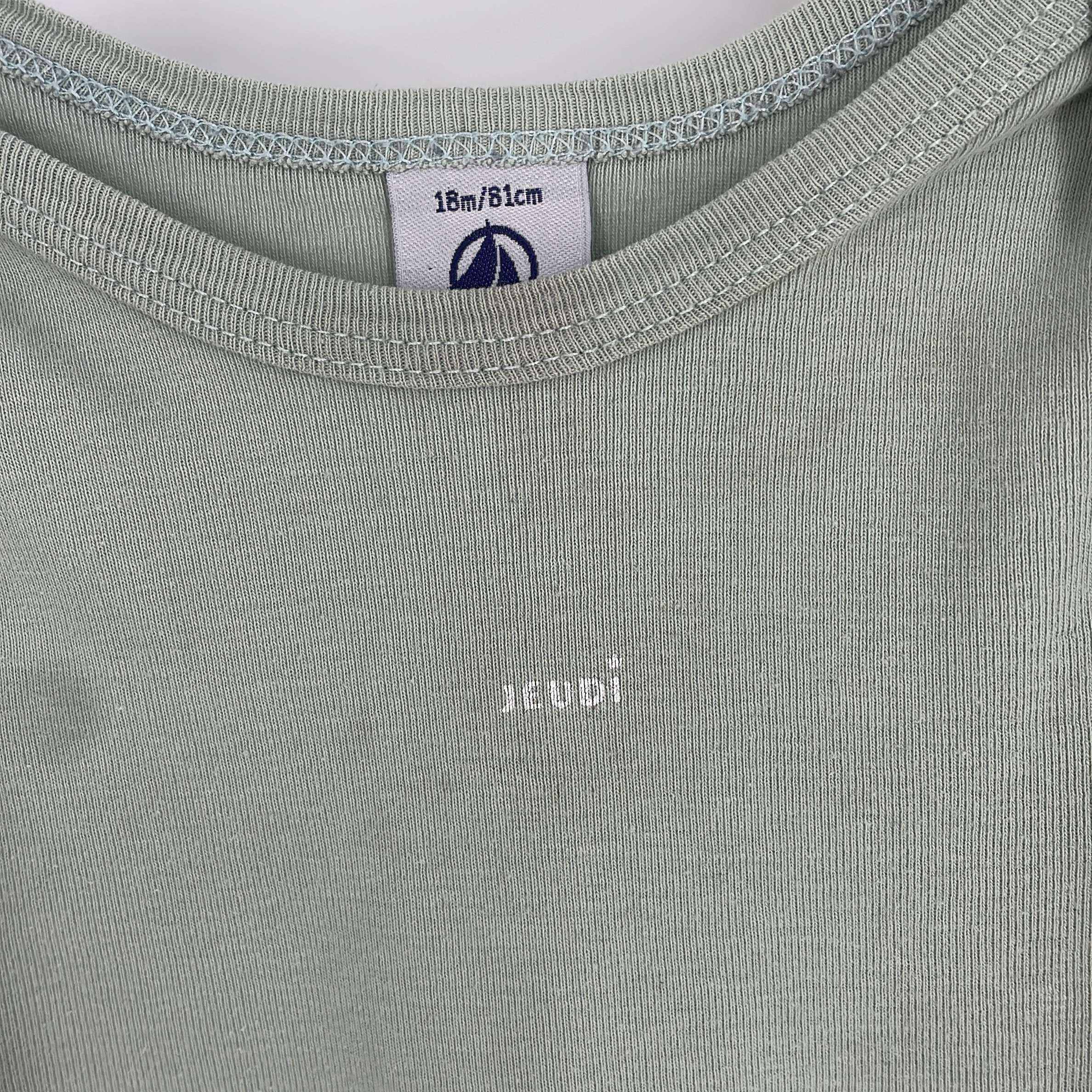 2-Body Petit Bateau 18 mois