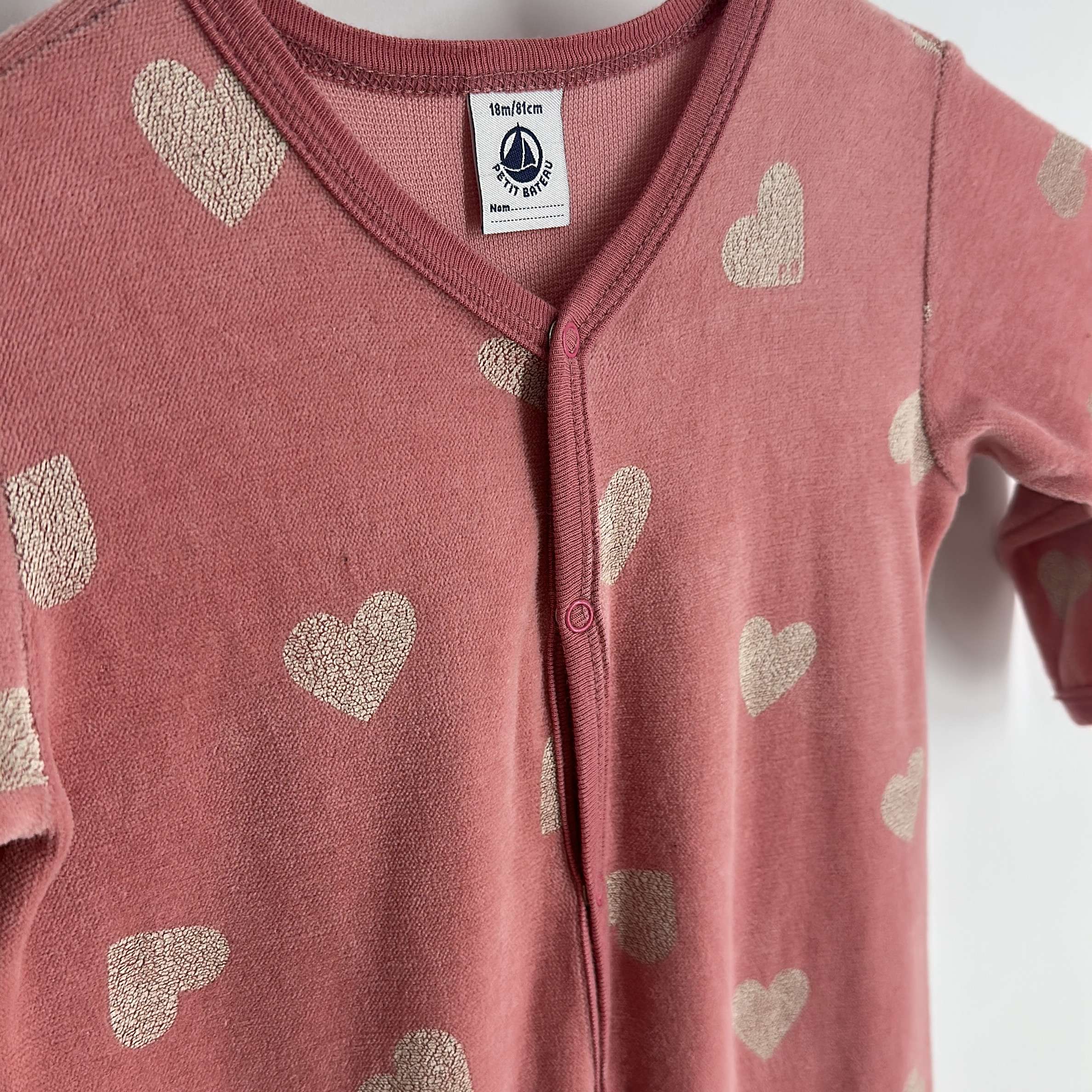 1-Pyjama long Petit Bateau 18 mois