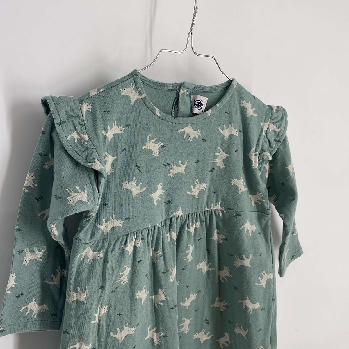 1-Robe Petit Bateau 24 mois