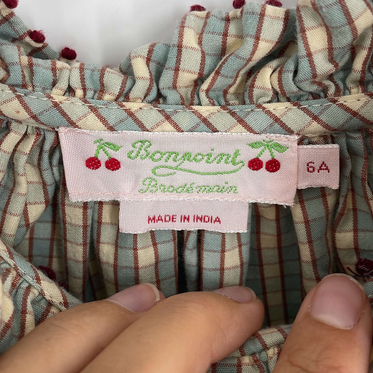 1-Chemise/blouse Bonpoint 6 ans