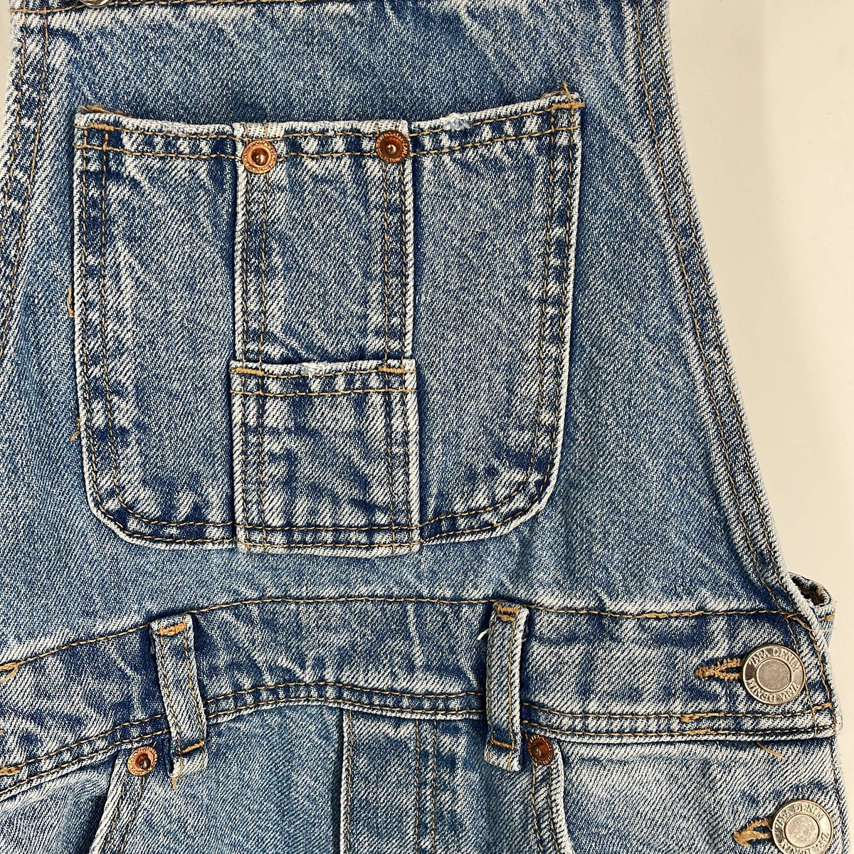 1-Salopette (longue) Zara Kids 7 ans