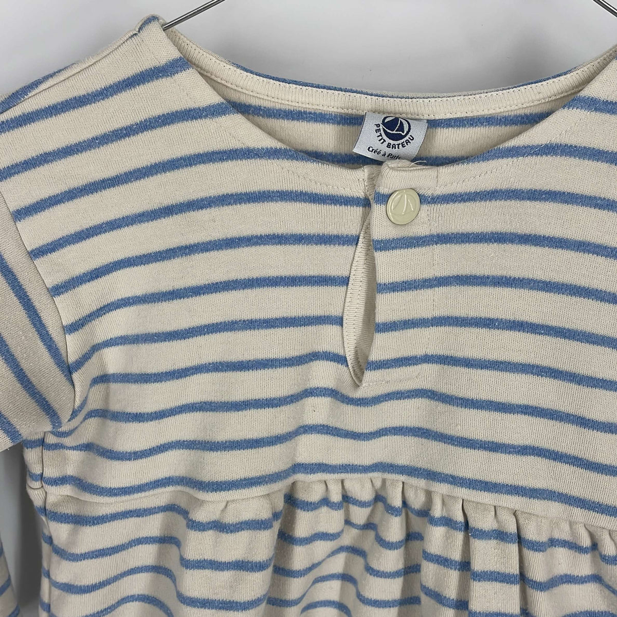 1-Robe Petit Bateau 24 mois