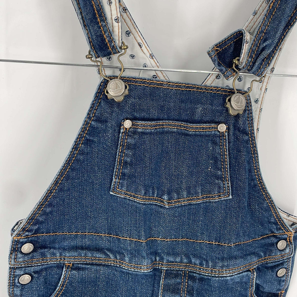 1-Salopette (longue) Petit Bateau 18 mois