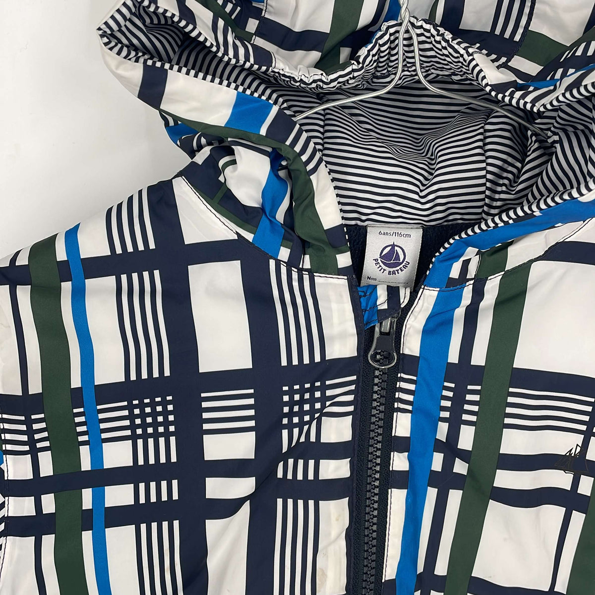 1-Coupe-vent Petit Bateau 6 ans