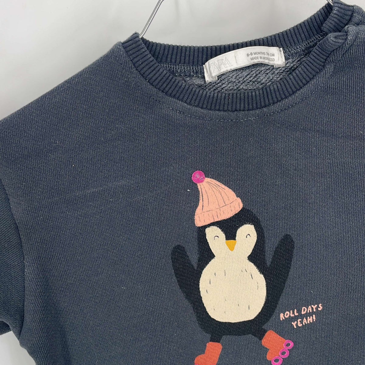 1-Sweat Zara Kids 6-9 Mois