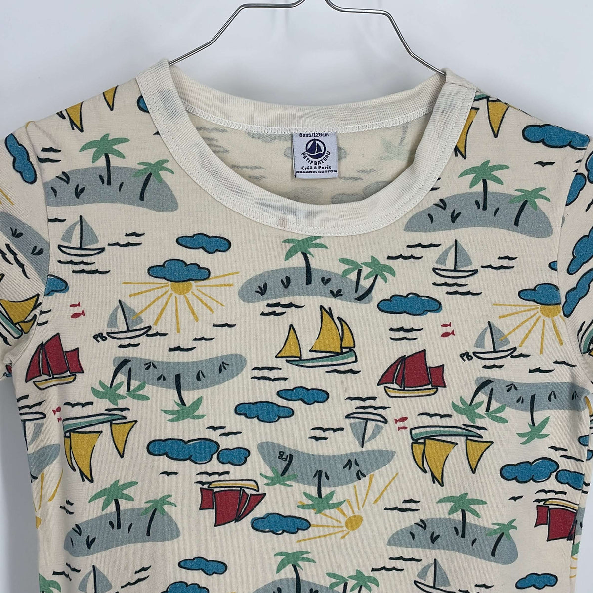 1-Pyjama court Petit Bateau 8 ans
