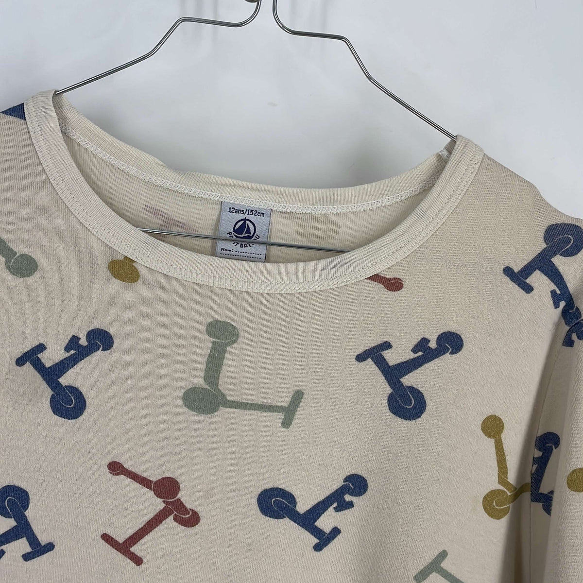 1-Pyjama court Petit Bateau 12 ans