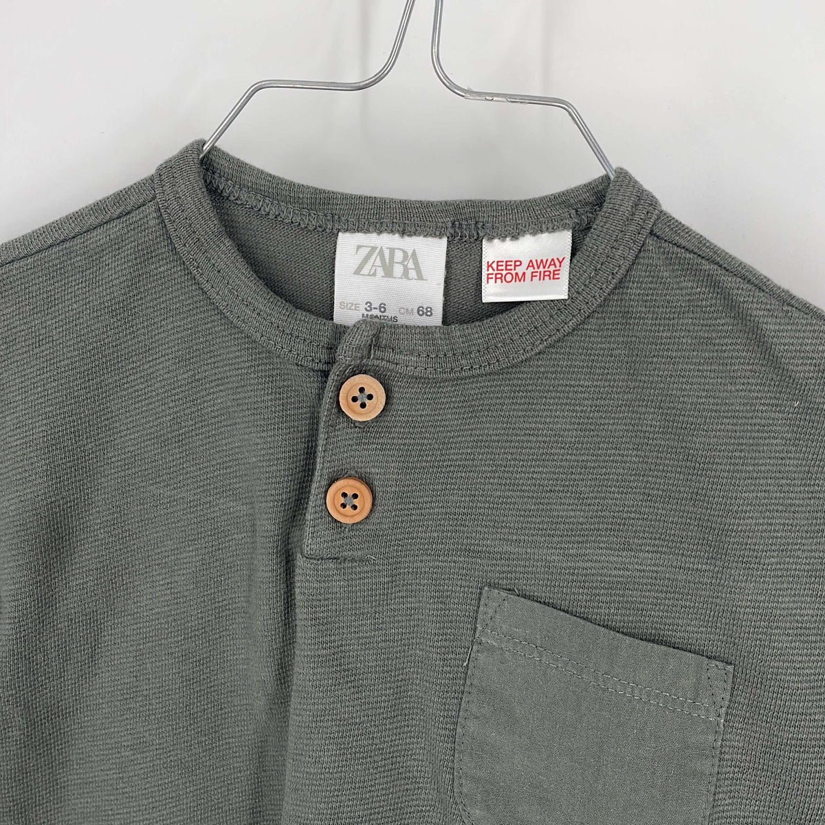 1-T-shirt manches courtes Zara Kids 3-6 Mois