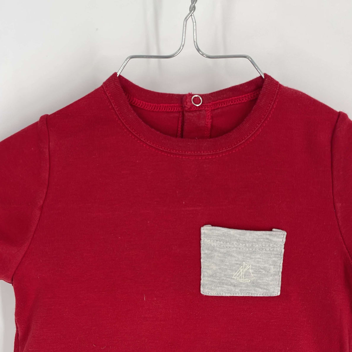 1-T-shirt manches courtes Petit Bateau 18 mois