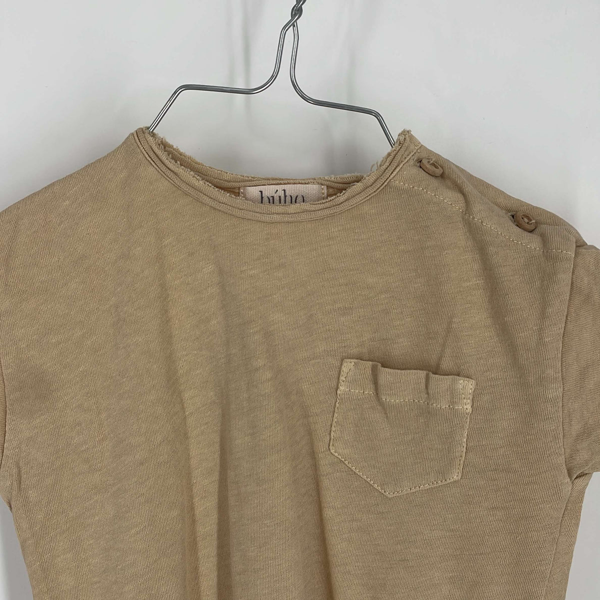 1-T-shirt manches courtes Búho 6 mois