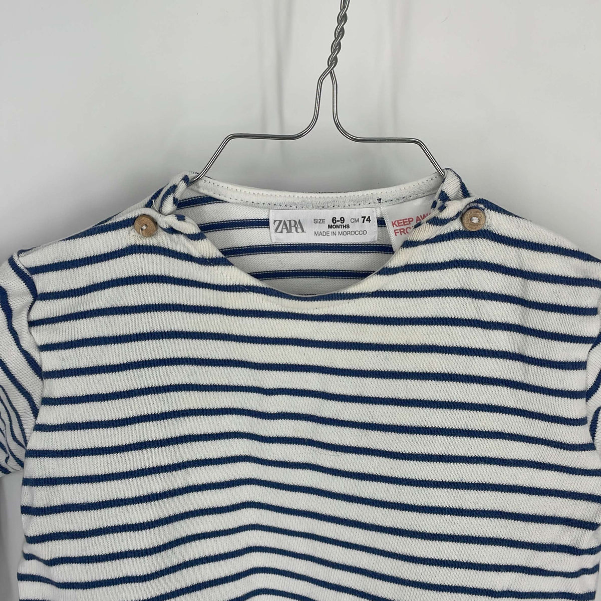 1-T-shirt manches longues Zara Kids 9 mois