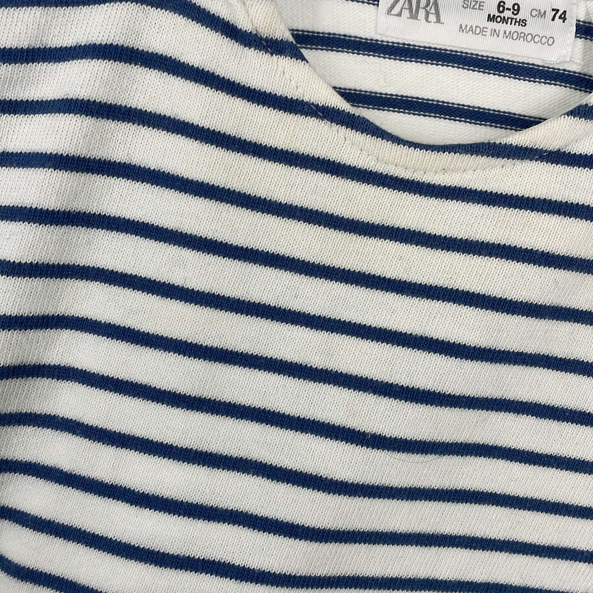 2-T-shirt manches longues Zara Kids 9 mois