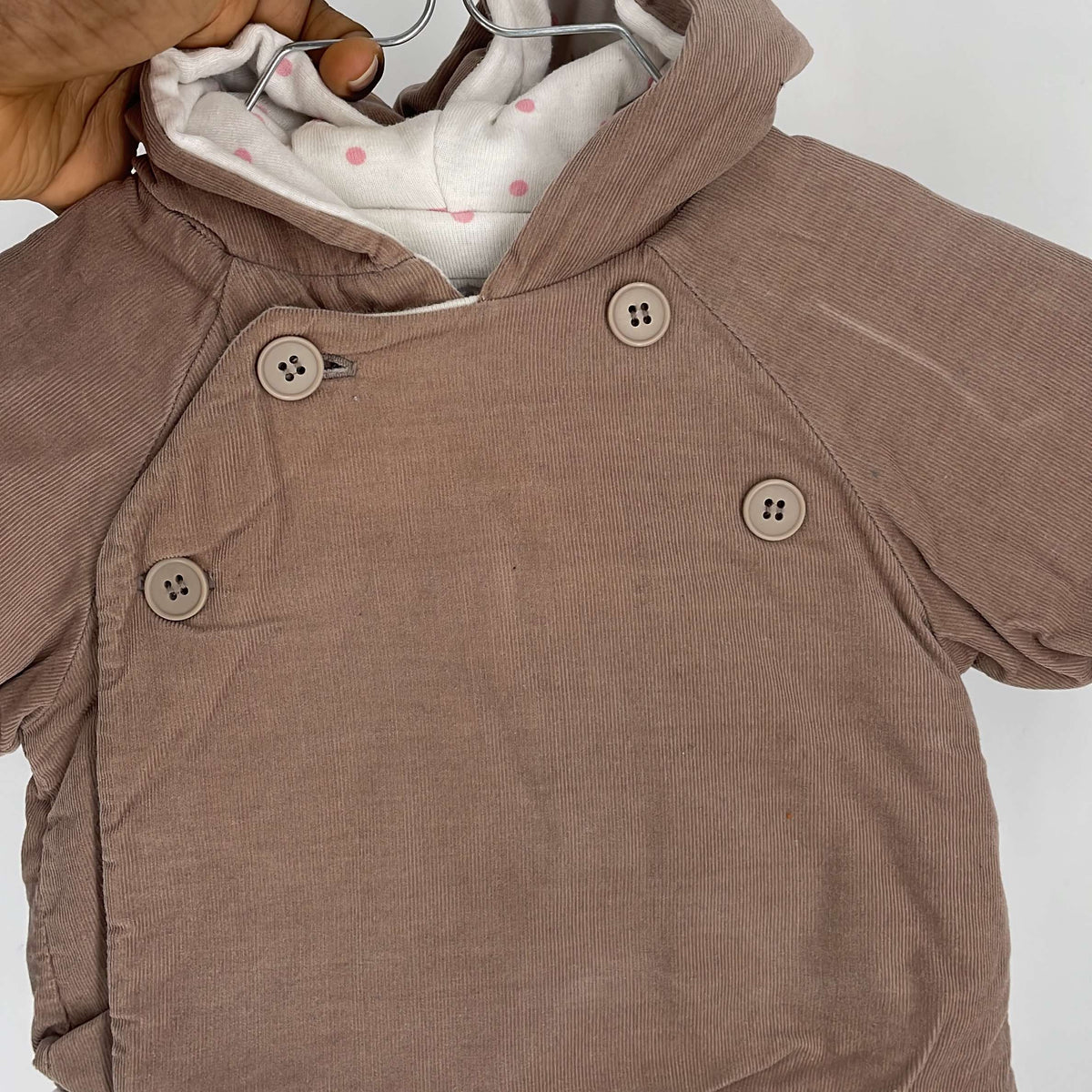 1-Veste/manteau Petit Bateau 1 mois