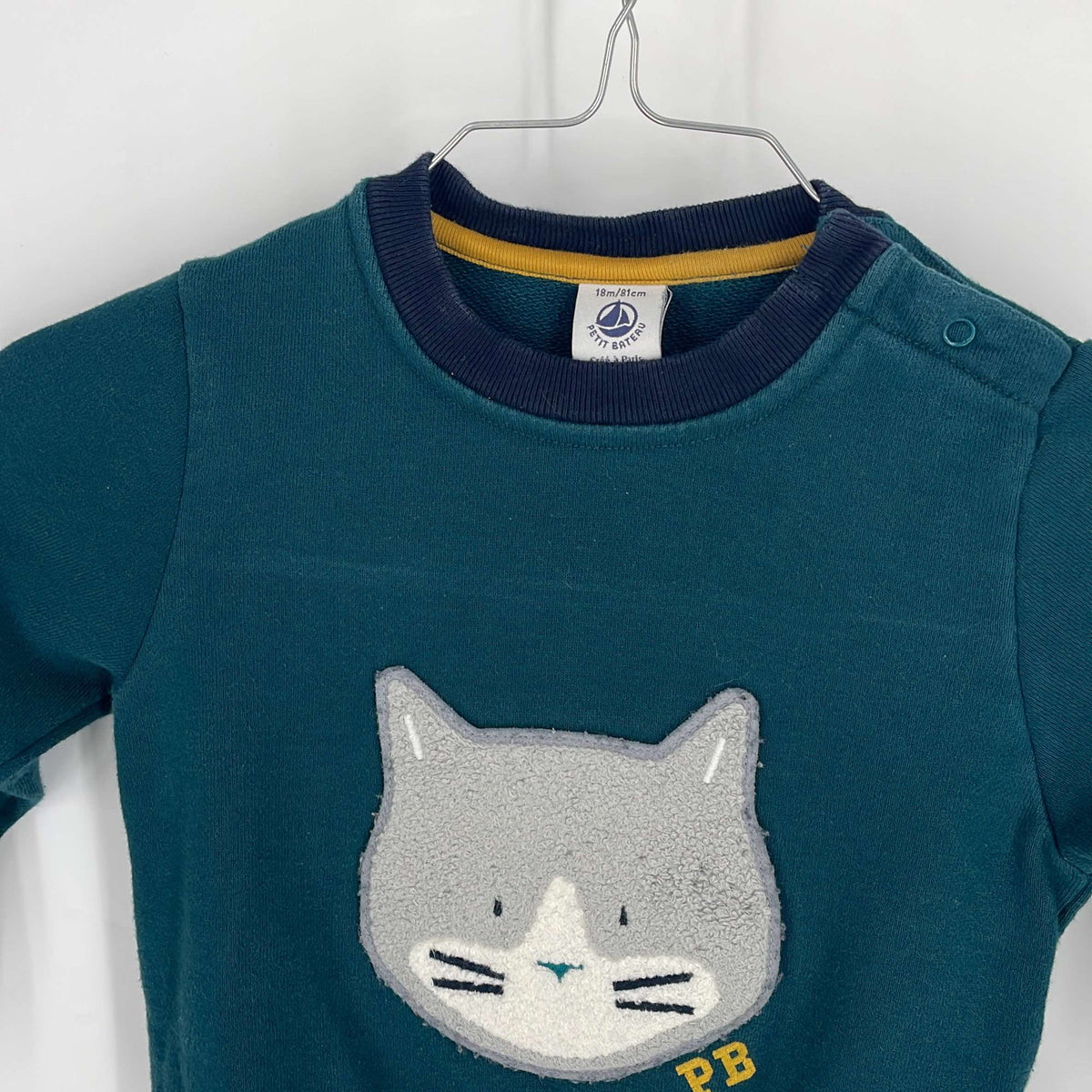 1-Sweat Petit Bateau 18 mois