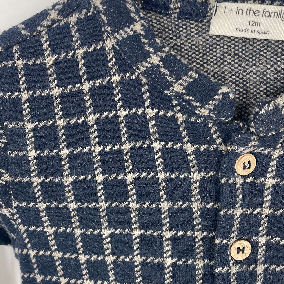 2-Chemise/blouse 1+ In The Family 12 mois