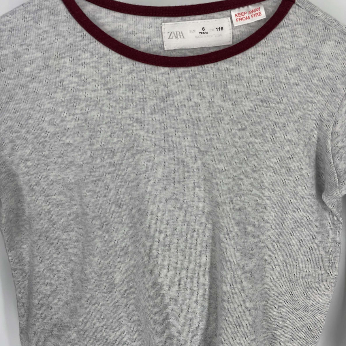 1-T-shirt manches longues Zara Kids 6 ans
