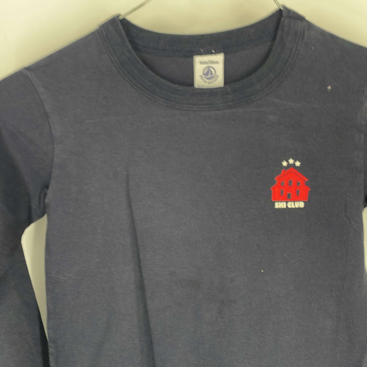 1-T-shirt manches longues Petit Bateau 6 ans