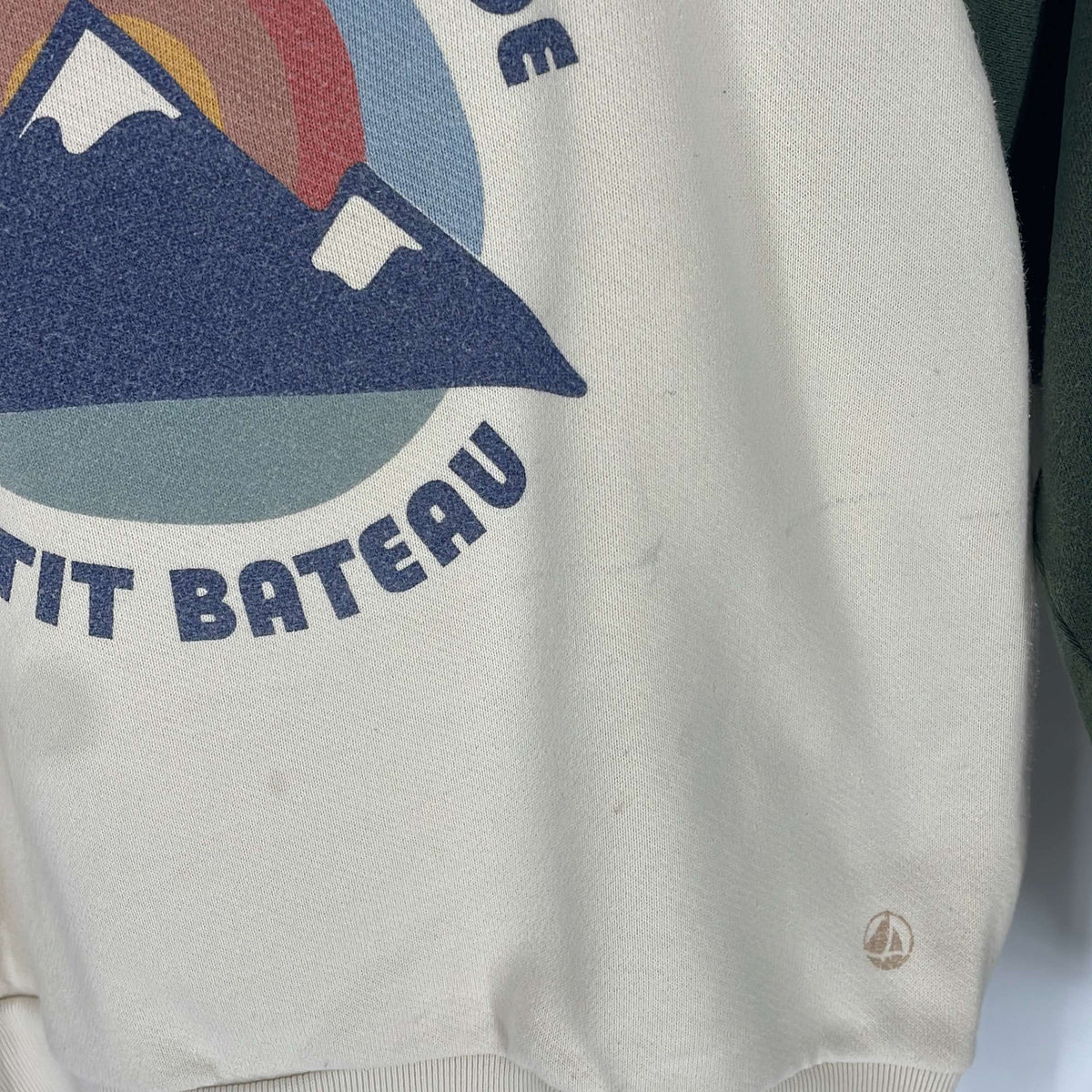 2-Sweat Petit Bateau 8 ans
