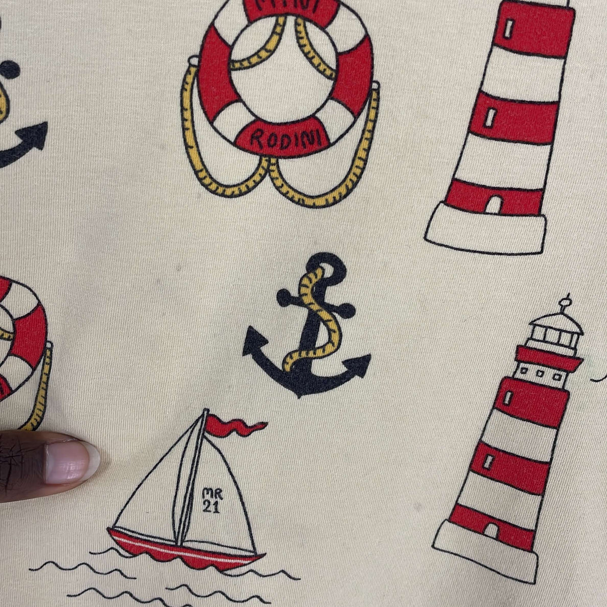 2-T-shirt manches longues Mini Rodini 4-5 Ans
