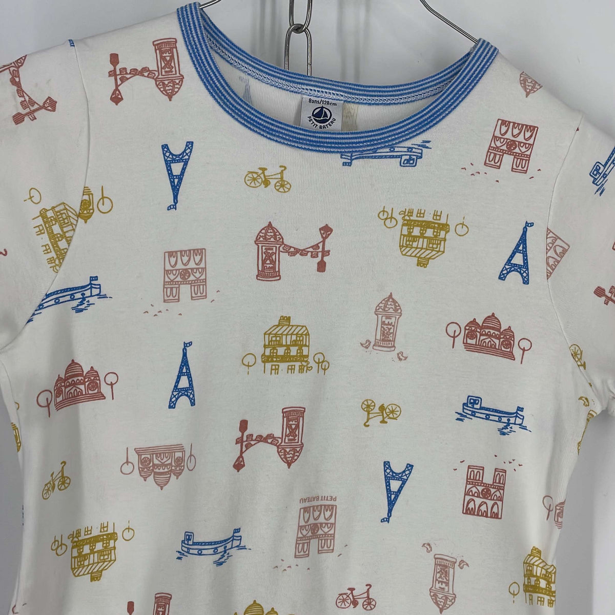 1-Pyjama court Petit Bateau 8 ans