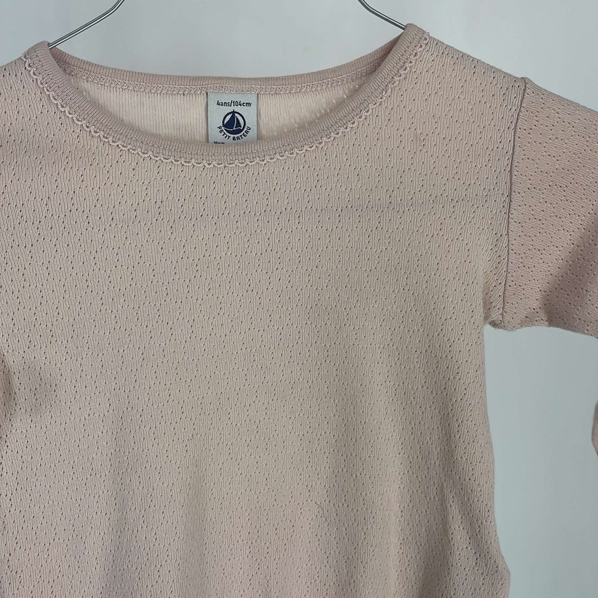 1-T-shirt manches longues Petit Bateau 4 ans